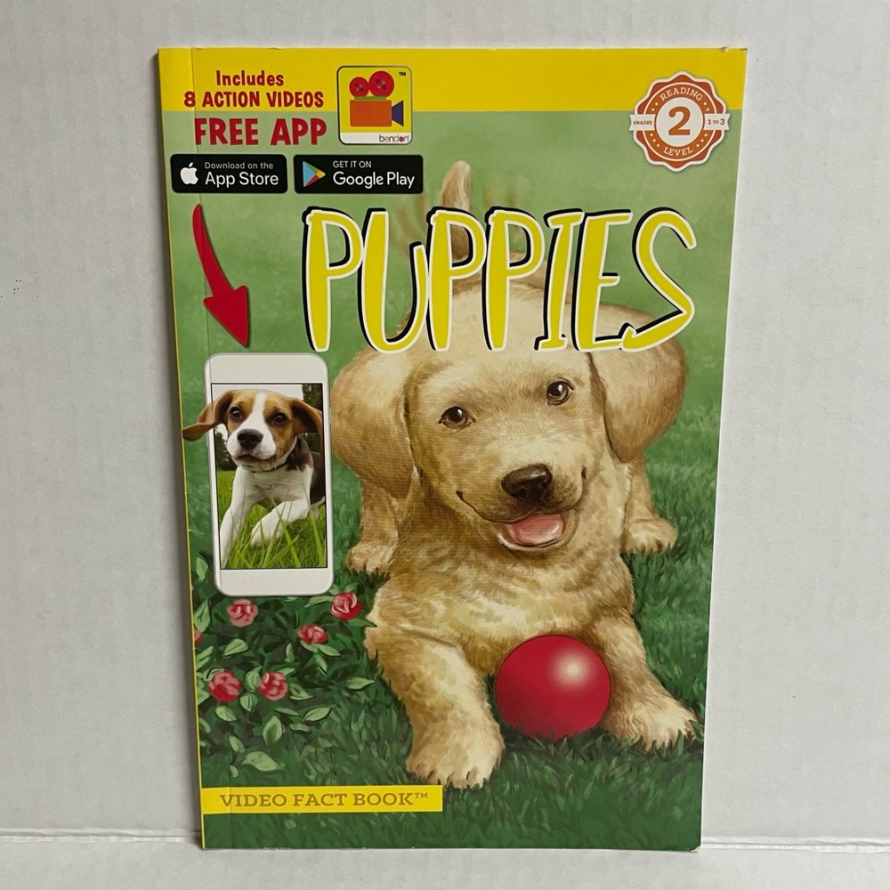 💛$2💛 Puppies - Level 2 reading kids book